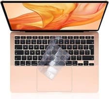 Image of Keyboard Cover compatible for 2021 2020 M1 Macbook Air 13 inch A2337 A2179 with