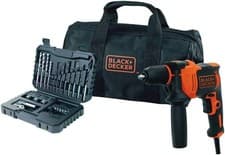 Image of Black and Decker BEH710SA32-QS 710W Hammer Drill with 32 Softbag Accessories