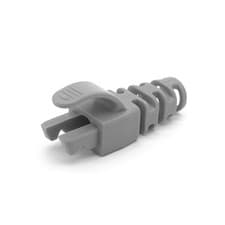 Image of Cablenet RJ45 Snagless Strain Relief Cat6 Blade Flush Boot Grey 6.5mm PK 50