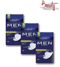 Image of Tena Men Level 2 Absorbent Protector 3 Packs of 20 (60 Total) Incontinence Pads