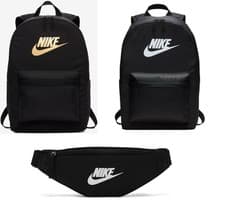 Image of Nike Air Heritage 2.0 Unisex Backpack Gym School Travel Sports Training Bag New