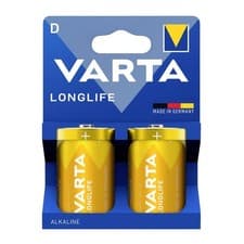 Image of Varta D Battery Long Life Batteries LR20 MN1300 Alkaline Industrial, Long Expiry