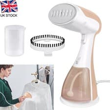 Image of 1500W Handheld Steamer for Clothes Garment Steamer Iron Removes Wrinkle for Home
