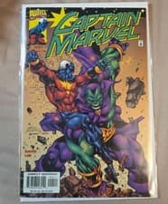 Image of Captain Marvel #4 (Marvel Comics April 2000)