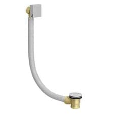 Image of BATHROOM CHROME OVERFLOW BATH FILLER & CLICK PUSH BUTTON WASTE RRP: £79