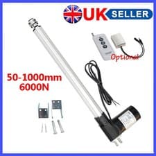 Image of 6000N Linear Actuator 12V DC Electric Linear Motor for Door opener 50-1000mm UK