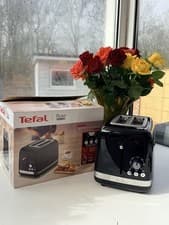 Image of Tefal Toaster 2 Slot Unused Cosmetic Scratches Please See Photos