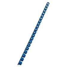 Image of GBC 10mm Binding Combs A4 21 Ring Blue 4028235 Box of 100 Tatty Box