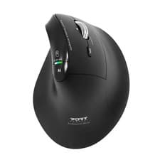 Image of Port Designs ERGO AUDITOR Mouse 4800 DPI DPI RF Wireless + Bluetooth Black 91020