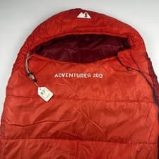 Image of Eurohike Adventurer 200 Camping Sleeping Bag Red