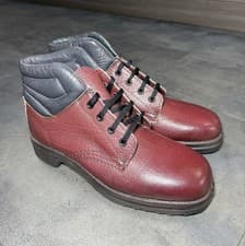 Image of DUNLOP STEEL TOE CAP SAFETY BOOTS BRAND NEW SIZE 6