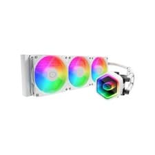 Image of Cooler Master MasterLiquid 360 Core II White Processor Liquid Cooling Kit 4.72 1