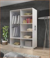 Image of Sliding Wardrobe with Mirror Doors | Modern Sliding Door Wardrobe for bedrooms