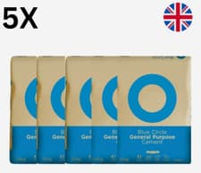 Image of 5 x Blue Circle General Purpose Cement Ready to Mix 25kg Each - Bulk Discount