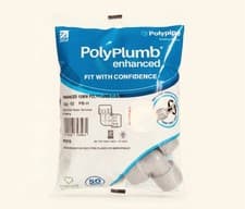 Image of Polypipe PolyPlumb Enhanced Elbow 15mm PB115 - Pack of 10