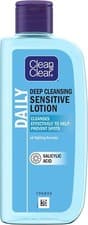 Image of Clean & Clear Deep Cleansing Lotion for Sensitive Skin 200ml Remove Dirt and Oil