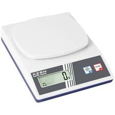 Image of Kern Scales 5.2kg/1g White Easy 2-Button Use for Schools