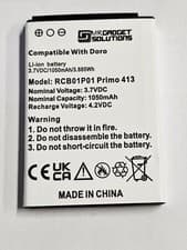 Image of Replacement Battery Compatible with Doro Primo 406, Primo 413 RCB01P01 RCB 413