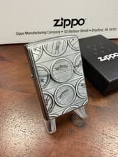 Image of Zippo Lighter JACK DANIEL'S BARREL 'Trick Surprise' Street Chrome 2019 NEW BOXED