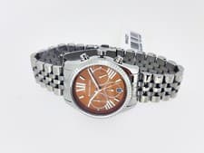 Image of Michael Kors Ladies MK6221 Lexington Whisky Chronograph Watch Brand New GENUINE