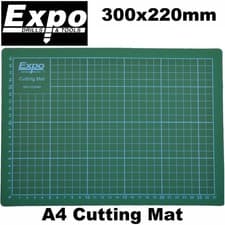 Image of CUTTING MAT A4 300x220mm Quality Self Healing Durable Non slip Double sided Expo