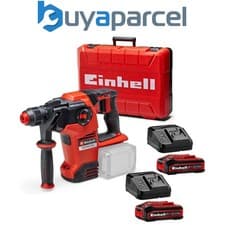 Image of Einhell Professional 18/36V PXC Cordless SDS Hammer Drill HEROCCO 36/28 + x2 4ah