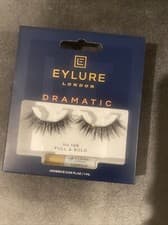 Image of Eylure Dramatic No. 126 Full & Bold False Eyelashes Brand New With Glue