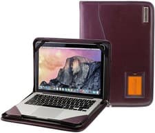 Image of Broonel Purple Leather Contour Case For Dell Precision 5540 15.6" Mobile Worksta