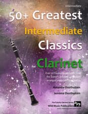 Image of 50+ Greatest Intermediate Classics for Clarinet: Instantly Recognisable Tunes by