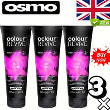 Image of Osmo Colour Revive Hot Pink Hair Treatment 22ml x3 Conditioning Cream