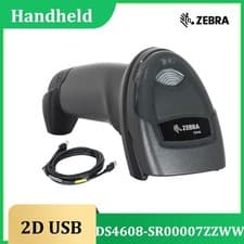 Image of Zebra DS4608-SR00007ZZWW 1D/2D Handheld Barcode Scanner Reader with USB Cable