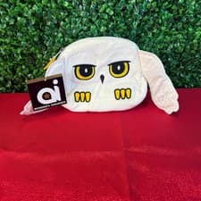 Image of NWT Harry Potter Hedwig Figural Makeup Bag Travel Bag Accessory Bag New Gift
