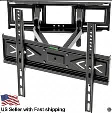 Image of Full Motion TV Wall Mount Bracket 32-65 Inch Articulating Tilt Swivel