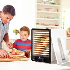 Image of 11 Tier Food Dehydrator w/ Adjustable Temperature Timer LCD Display 550W