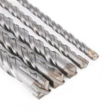 Image of 5PCS 5-12mm SDS Plus Masonry Hammer Drill Bit Set 160mm Long For Stone Concrete