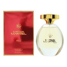 Image of MARVEL CAPTAIN MARVEL RED 100ML EDP SPRAY | FOR HER | NEW & BOXED | FREE P&P |