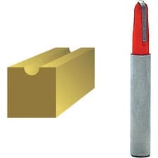 Image of Faithfull Radius Router Cutter 6mm 15.2mm 1/4"