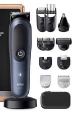 Image of Braun All-in-One Series 7 Grooming Kit 13 in 1 ProBlade & AutoSense AIO7565 Blue