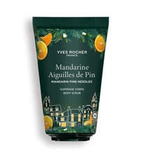 Image of Yves Rocher Forest Mandarin Pine Body Scrub Limited Christmas Gift 150ml./5 oz