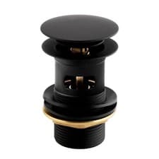 Image of Bristan Black Round Basin Clicker Waste - New, Unused in Original Packaging