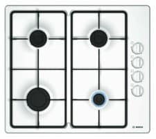 Image of BOSCH Series 2 PBP6B2B60 58 cm Gas Hob - White, Domestic Appliances Online