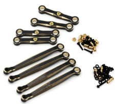 Image of NEW Powerhobby Element RC Enduro24 Brass Link Set Tie Rod 1/24 Enduro 24