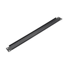 Image of 1U Blank Rack Panel - Metal Rack Panel for 19-Inch Server Rack Enclosure - Black
