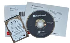 Image of Windows 11 Pro 64bit English Full version DVD package Factory Sealed.