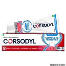 Image of Corsodyl Toothpaste Complete Protection Daily Gum Care Extra Fresh 75ml