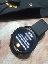 Image of Samsung Galaxy Watch S3 Frontier 46mm Black Smartwatch SM-R760 + Charging Stand