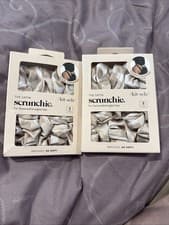 Image of Kitsch The Satin Scrunchie For Textured/Straight Hair 5 Pcs BRAND NEW