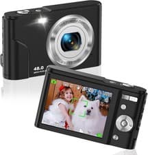 Image of FamBrow DC311 48MP FHD 1080P Digital Camera 16X Zoom Autofocus Black