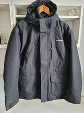 Image of Karrimor Tundra Mens Jacket Large Black Walking Hiking Waterproof New With Tags