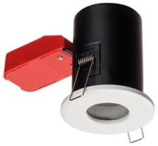 Image of Fire Rated GU10 Downlight, White, IP65 - IGP/65W